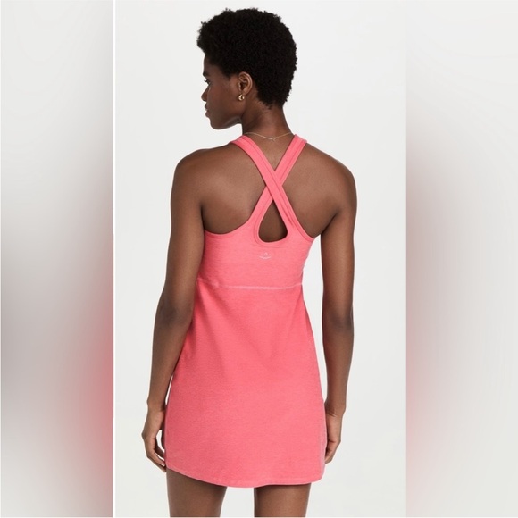 BEYOND YOGA Spacedye Under Lock And Key Dress In Pink Crush Athletic Size Large - Picture 2 of 14
